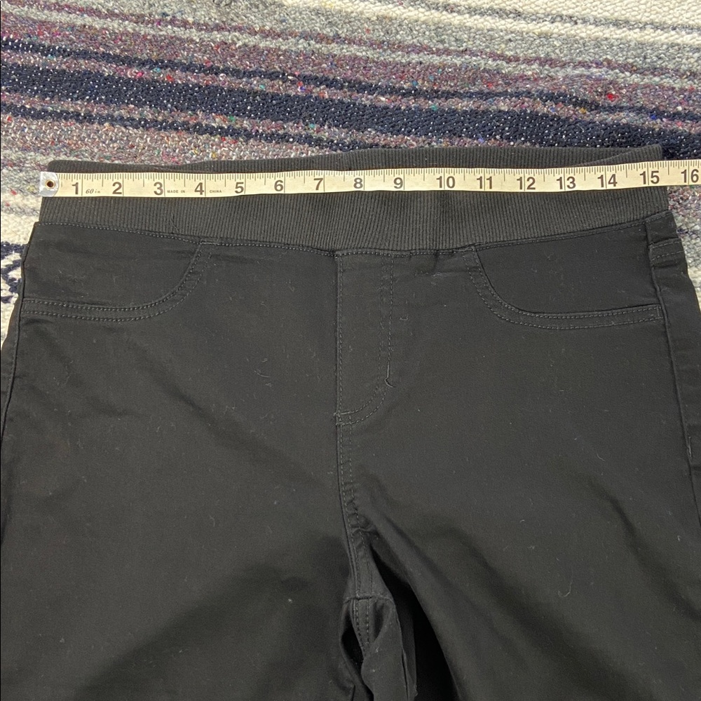 3/$12 No Boundaries Black Legging Jegging Stretch Skinny Pants Size 11/13 Large - Picture 2 of 10